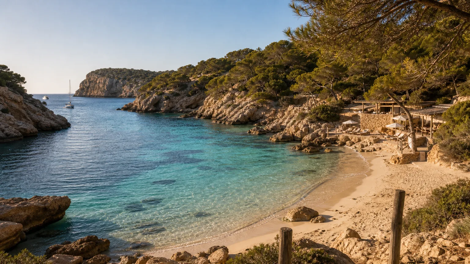 Cala Gracioneta: guia de praia em Ibiza