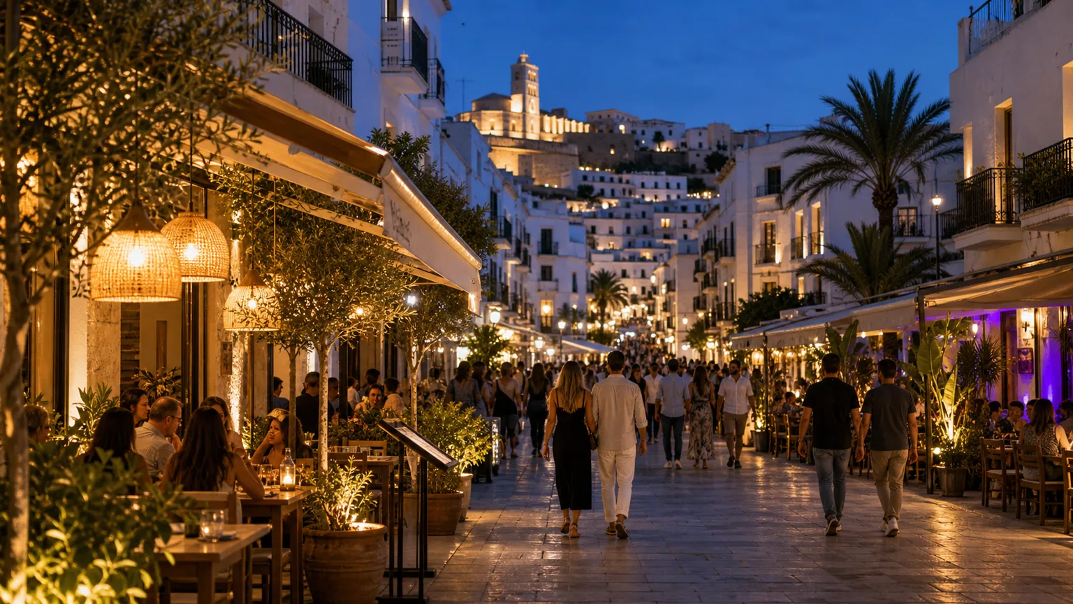 Vida noturna em Ibiza